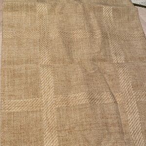 Cross Stitch  Tan Woven material